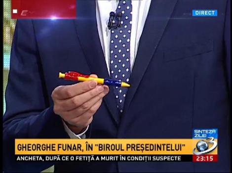 Gheorhe Funar, &icirc;n "Biroul Preşedintelui"