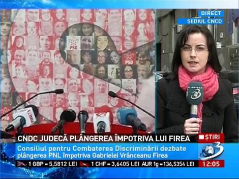 CNCD judecă pl&acirc;ngerea &icirc;mpotriva Gabrielei Firea