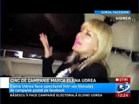 Elena Udrea, circ fără limite în campania electorală