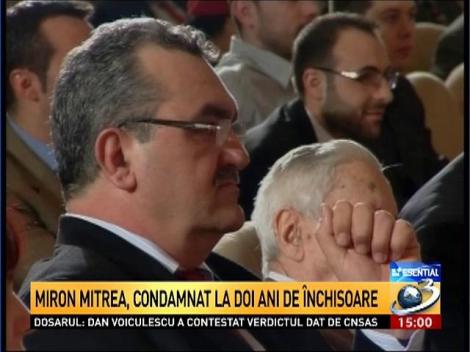Miron Mitrea, comndamnat la doi ani de &icirc;nchisoare