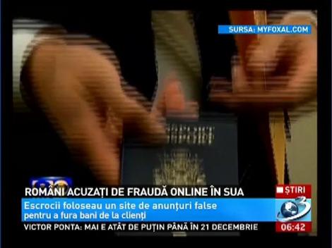 Cei doi rom&acirc;ni, daţi &icirc;n urmărire generală pentru fraudă online &icirc;n SUA, au fost prinşi. Riscă 50 de ani de &icirc;nchisoare