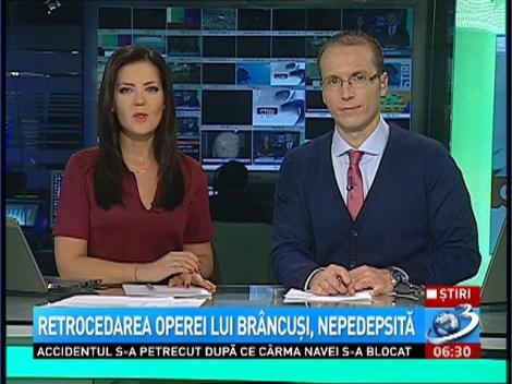 Retrocedarea operei lui Br&acirc;ncuşi a rămas nepedepsită