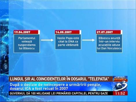 lungul şir al coincidenţelor în dosarul Telepatia