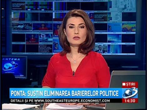 Victor Ponta susţine eliminarea barierelor administrative la &icirc;nregistrarea unui partid