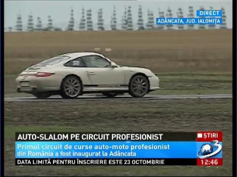 Campionatul Naţional de autoslalom pe primul circuit profesionist din România