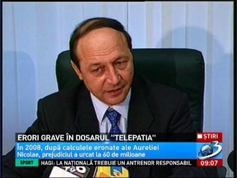 Dosarul "Telepatia" este plin de ERORI GRAVE