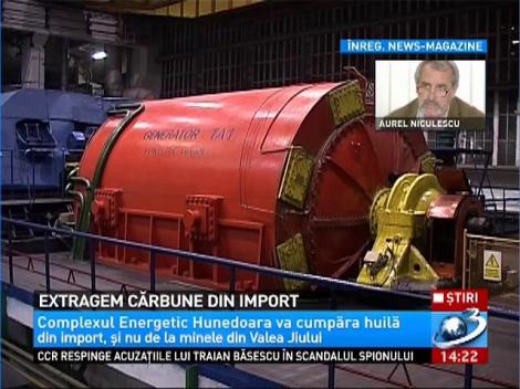 Extragem cărbune din import