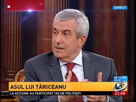 Călin Popescu Tăriceanu, &icirc;mpreună cu staful de campanie, la SInteza Zilei