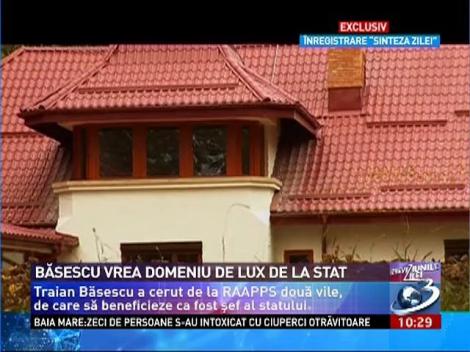 Băsescu vrea domeniu de lux de la stat