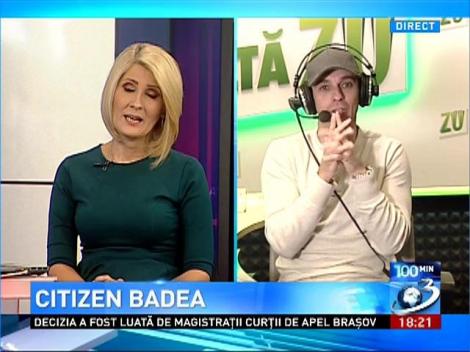 Citizen Badea, dedicaţie muzicală pentru Alessandra Stoicescu: De-ar fi să vii!