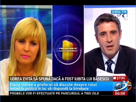 Udrea evită să spună dacă a fost iubita lui Băsescu