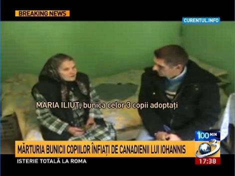 Mărturia bunicii copiilor &icirc;nfiaţi de canadienii lui Iohannis: Mi-a spus că au şi ei o fetiţă de 5 ani şi că o dau