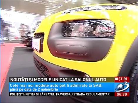 Noutăţi şi modele unicat la Salonul Auto Bucureşti