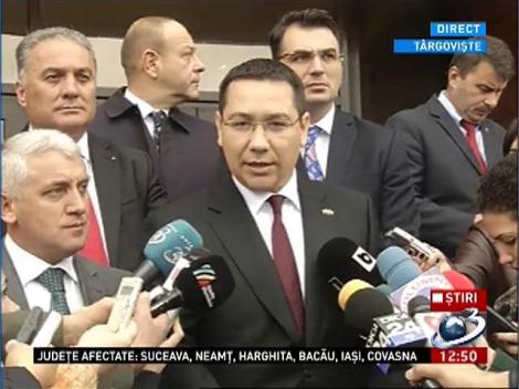 Ponta: Contracandidaţii mei se bazează pe DNA să c&acirc;ştige alegerile prezidenţiale. Este o concepţie greşită