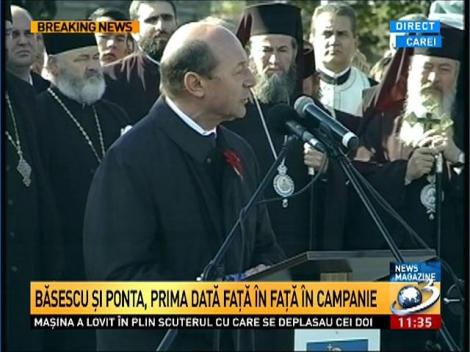 Discursul peşedintelui Traian Băsescu cu ocazia Zilei Armatei