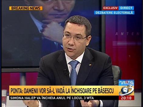 Victor Ponta, la Punctul de Întâlnire