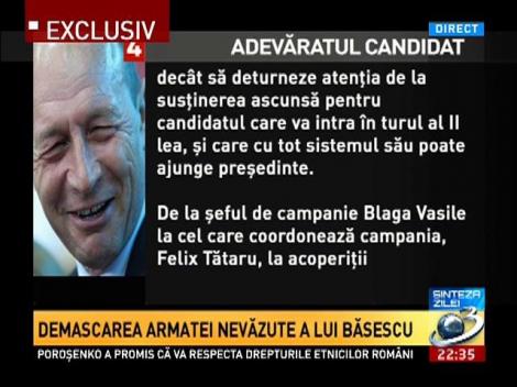 Sinteza Zilei: Adevăratul Candidat