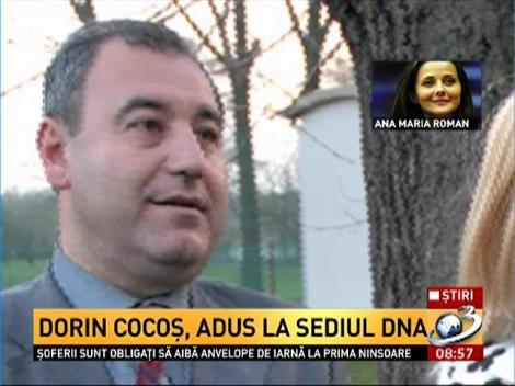 Dorin Cocoş, adus la sediul DNA