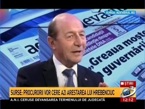 Traian Băsescu îşi dă cu părerea despre dosarele altora, dar nu îl vede şi pe cel al ginerelui său, Radu Pricop