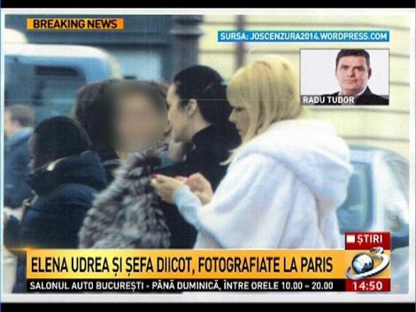 Elena Udrea şi şefa DIICOT, fotografiate la Paris ieşind din magazine de lux