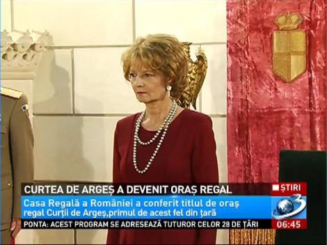 Curtea de Argeş a devenit oraş regal