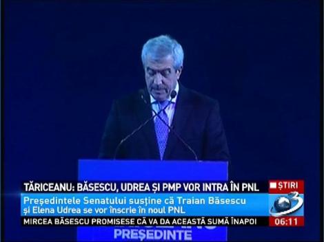 Tăriceanu: Băsescu, Udrea și PMP vor intra în PNL