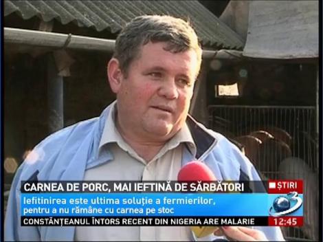 Carne de porc va fi mai ieftină anul acesta de sărbători