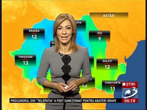 Prognoza meteo 31/10/2014