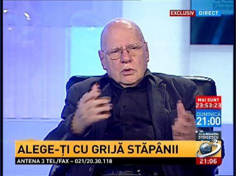 Răzvan Teodorescu: Modelulu lui Băsescu este Nicolae Ceaușescu