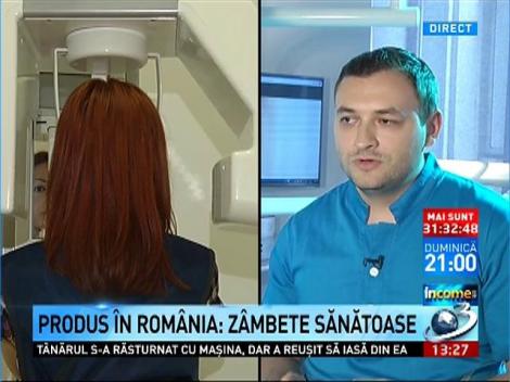Produs &icirc;n Rom&acirc;nia. Z&acirc;mbete sănătoase