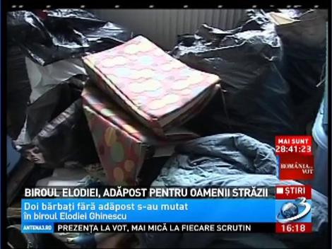 Biroul Elodiei, adăpost pentru oamenii străzii