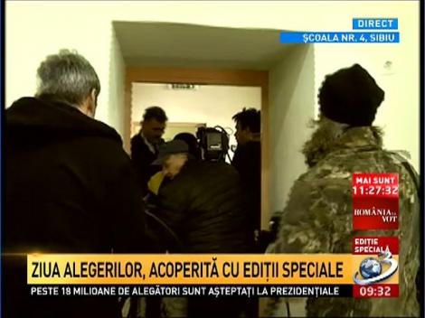 Iohhanis a mers la vot &icirc;nsoţit de soţia sa, Carmen