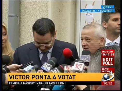 Sorin Oprescu: Votez pentru o Rom&acirc;nie sănătoasă şi stabilă!
