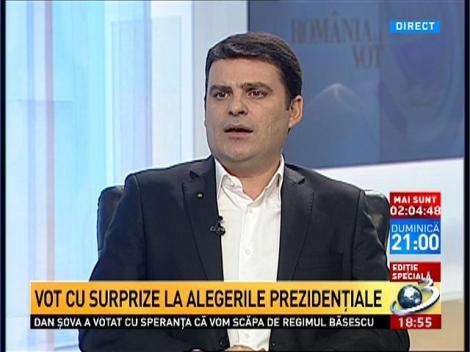 Radu Tudor: Am căutat să votez un preşedinte care scoate ce este mai bun din noi, nu ce este mai rău