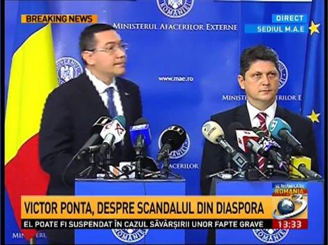 Victor Ponta, despre scandalul legat de voturile din diaspora