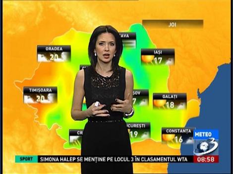 Cum va fi vremea &icirc;n următoarele zile