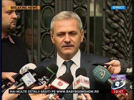 Dragnea: Nu e corect ca viitorul premier să fie de la PSD