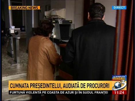 Doiniţa Băsescu, audiată de procurori