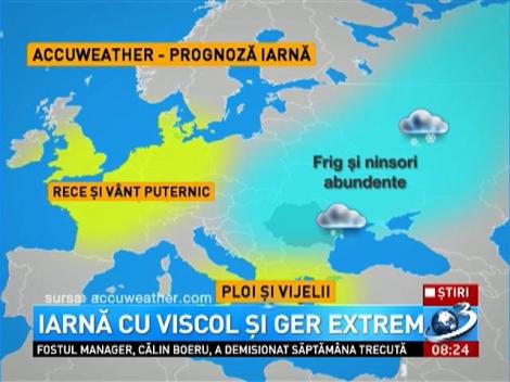 Gerul pune stăp&acirc;nire pe Rom&acirc;nia! Iarnă cu viscol şi temperaturi extrem de scăzute
