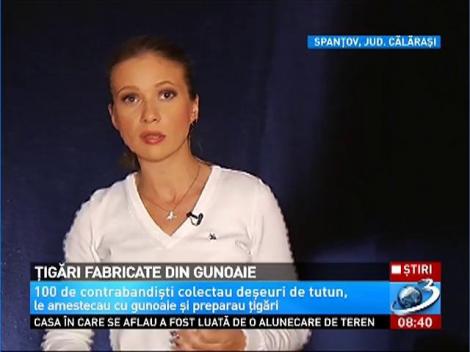 Ţigări fabricate din gunoaie