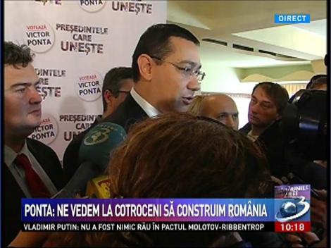 Victor Ponta: Domnul Tăriceanu este garanţia că nu se va schimba cota unică