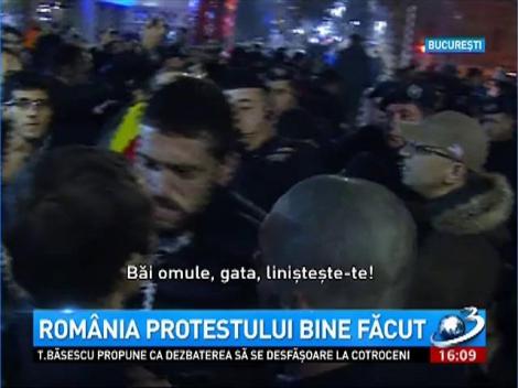 Romania protestului bine facut