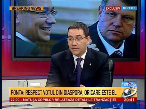 Ce mesaj are Victor Ponta pentru romanii din diaspora