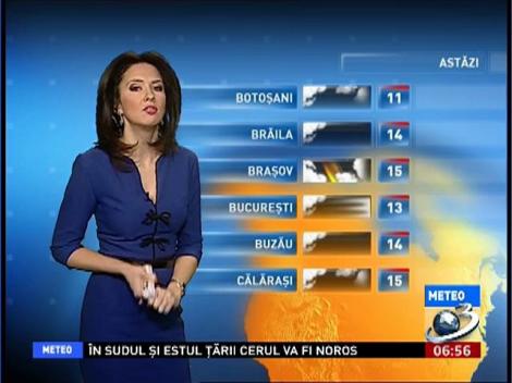 Prognoza meteo 12 noiembrie 2014