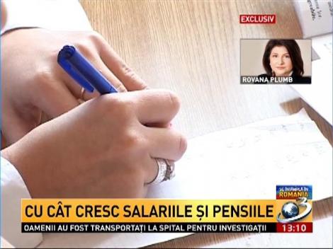 EXCLUSIV! Rovana Plumb explică cu cât cresc salariile şi pensiile