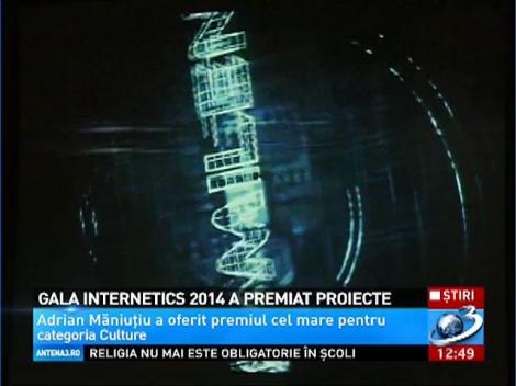 Gala Internetics 2014 a premiat proiecte