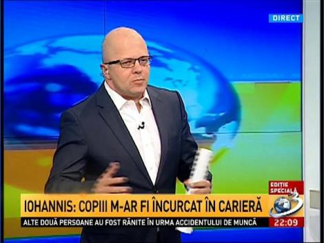 Iohannis, explicație năucitoare: Copiii m-ar fi încurcat în carieră