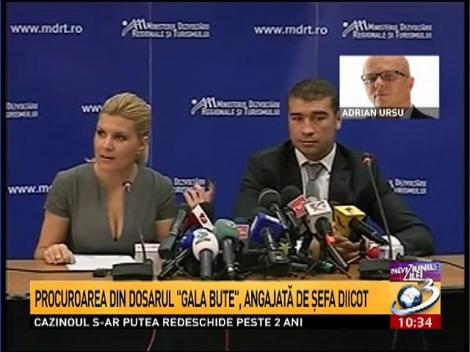 Procuroarea din dosarul "Gala Bute", angajată de şefa DIICOT