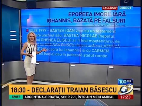 100 de Minute: Epopeea imobiliară Iohannis, bazată pe  falsuri