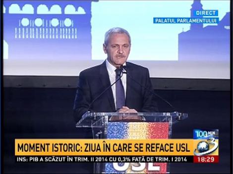 Gabriel Oprea: Toate forțele politice responsabile își dau mîna îndeplinind dorința și așteptările românilor care cred în proiectul USL